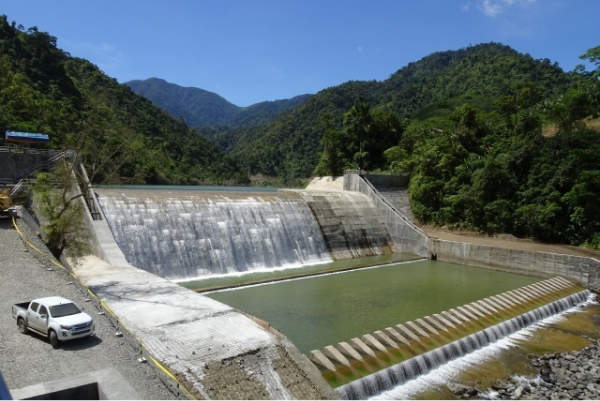 フィリピン ミンダナオ島アシガ川小水力発電所